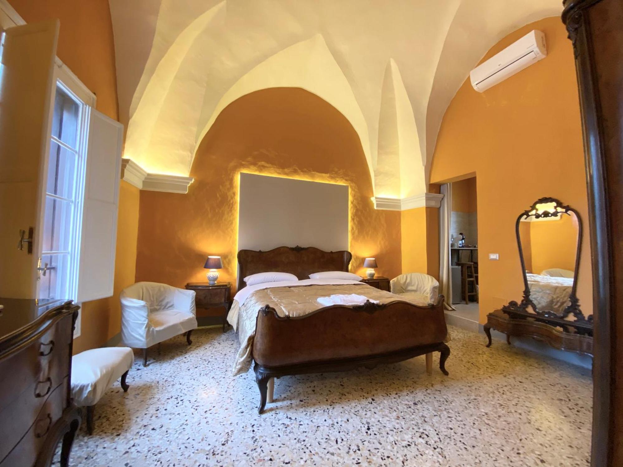 Palazzo De Carlo E Il Parco Dei 7 Pozzi Bed & Breakfast Lecce Ngoại thất bức ảnh